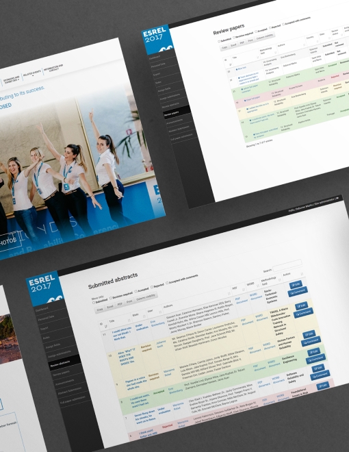 ESREL conference management system