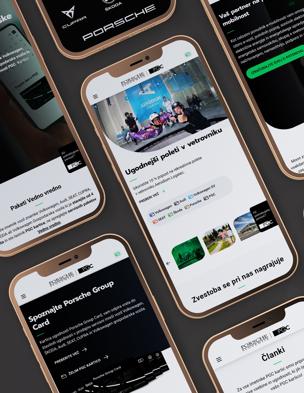 Porsche Group Card web service
